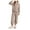 Q283-Khaki, variant on Jogging Suit Girls Boys 2 Piece Sportswear Kids Unisex Zip Hoodie Jogging Bottoms Outfit Plain Warm Tracksuit Sports Suit Sets School Clothing Sets,Sizes 13-14 Years