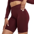 thumbnail image 2 of pxiakgy yoga pants women seamless high waist shorts biker shorts yoga workout short pants yoga pants women + s, 2 of 7