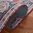 thumbnail image 6 of SAFAVIEH Tucson Martha Traditional Machine Washable Runner, 2'6" x 8', Red/Navy, 6 of 9
