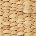 thumbnail image 5 of mDesign Woven Hyacinth Narrow Bathroom Toilet Tank Storage Basket, Natural/Tan, 5 of 7
