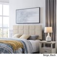 thumbnail image 3 of Noble House Tête de Lit Rembourrée Marlene Full Queen en Beige, 3 of 14