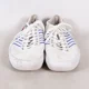 thumbnail image 2 of Ad-id-as Delpala Tennis Shoes Casual Sneakers Men 10.5 FV0639 White Blue Red, 2 of 6