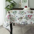 thumbnail image 2 of Flyspped Waterproof Wildflower Floral Print Tablecloth Rectangle Table Cloth for Dinning Room 60 Inch by 84 Inch, 2 of 6