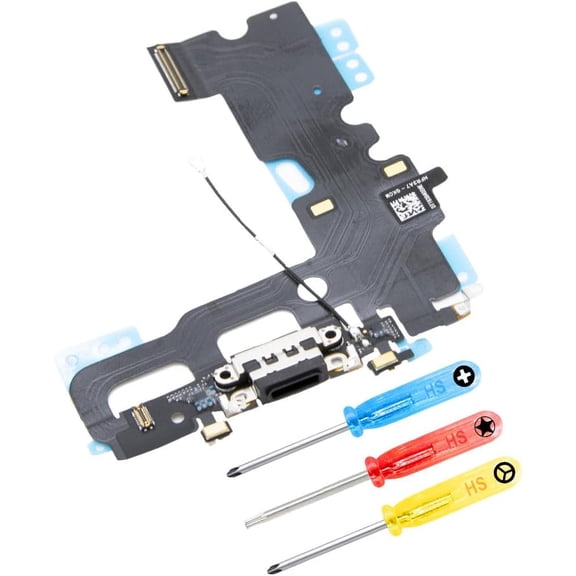 MMOBIEL Charging Port for iPhone 7 A1660 A1778 Black