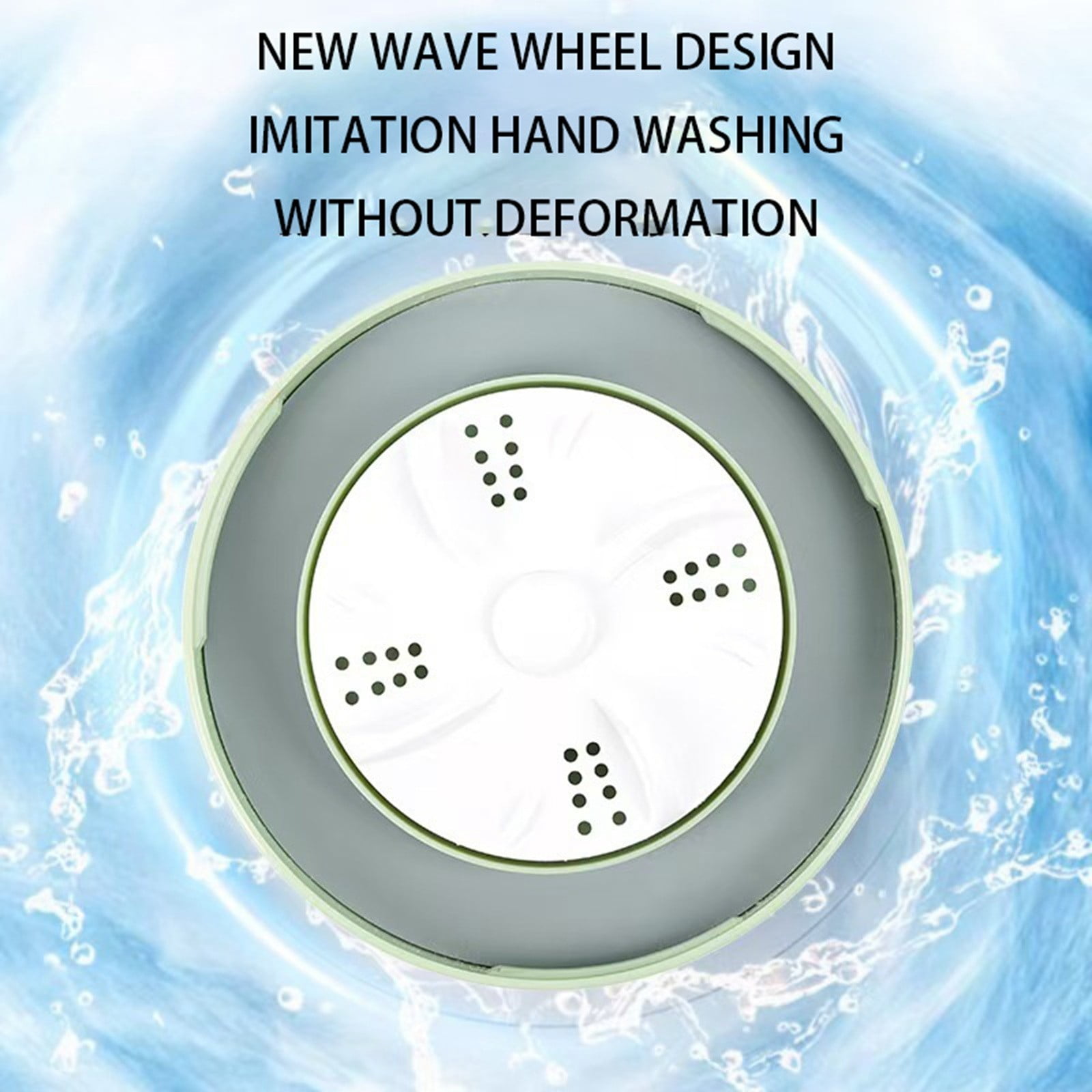 LLDYYDS Portable Foldable Automatic Mini Washing Machine For Personal Laundry And Travel Use Compact Design Easy Operation Efficient Cleaning