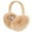 Beige, variant on REDESS Winter Ear Warmers for Women Girls Faux Fur Cute Foldable Warm Earmuffs,Black
