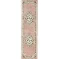 thumbnail image 2 of Nourison Aubusson Farmhouse & Country Pink 2'2" x 7'6" Area Rug, (2x8), 2 of 7