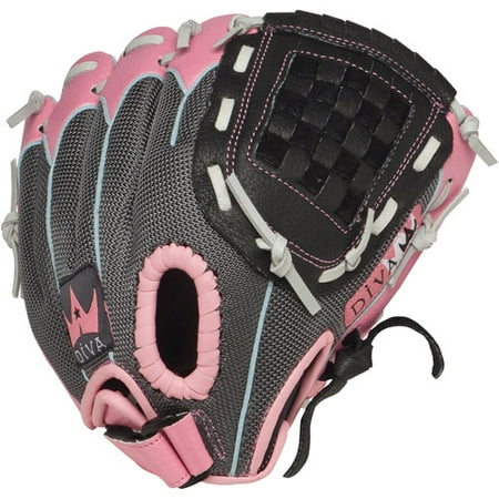 Louisville Slugger First Base Glove Louisville Slugger 9.5-Inch Youth TPS Fastpitch Diva Ball Glove (Right Hand Throw) ()