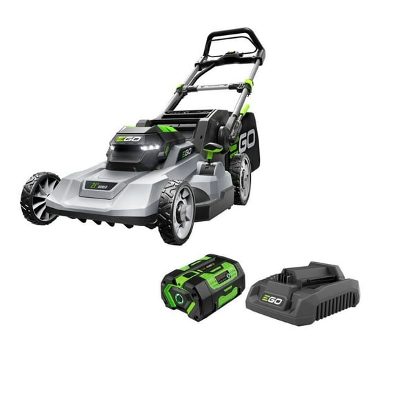 Restored EGO Power 21 Inch Lawn Mower Kit With 6Ah Battery And 320W Charger, (Refurbished)