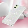 thumbnail image 4 of Phone Case for Samsung Galaxy A06 Cover Sparkle Glitter Floating Liquid Quicksand Shockproof Soft Silicone TPU Bumper Protective Cover for Samsung Galaxy A06 Case, S6, 4 of 7