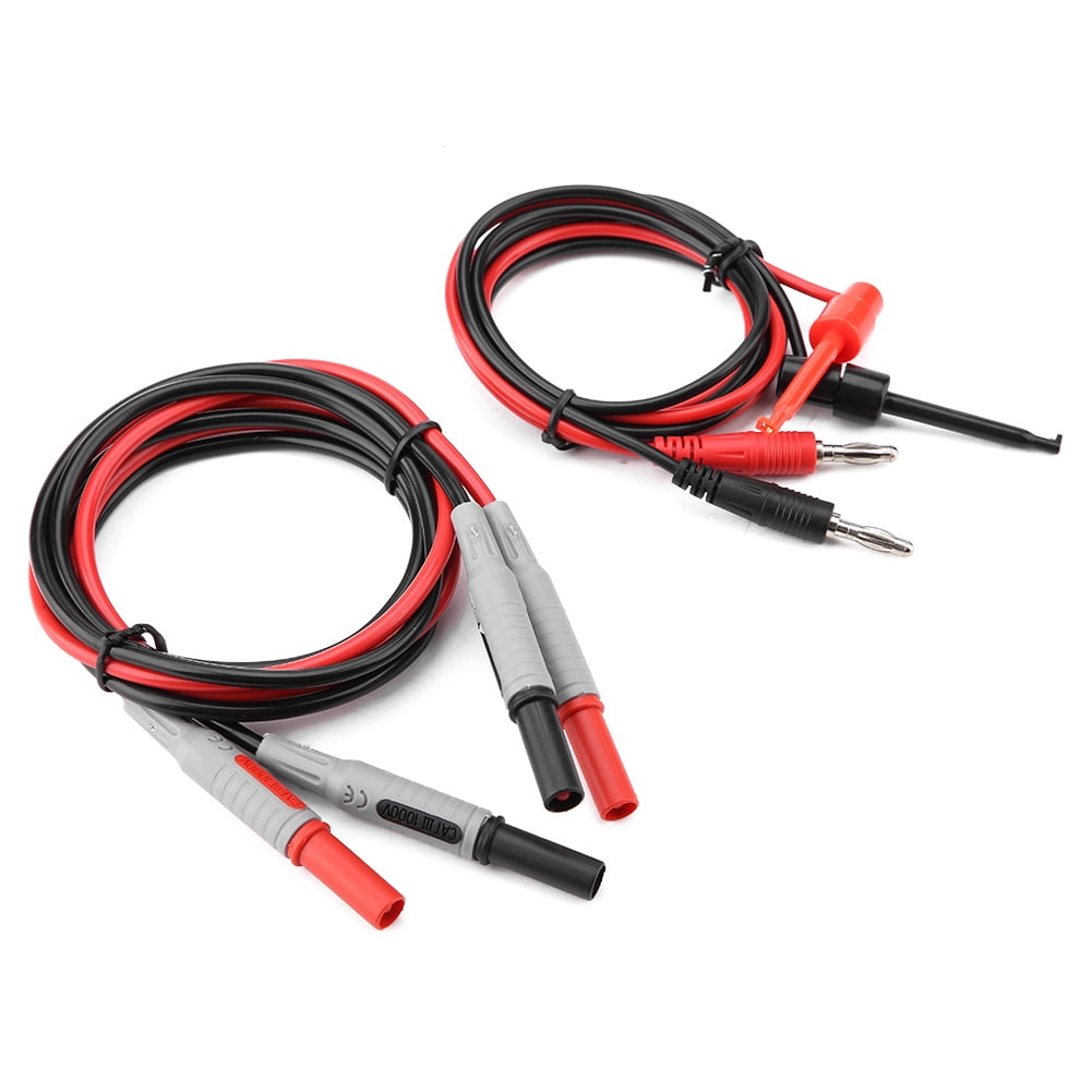 15-in-1 Multimeter Probe Test Kit - P1600E With BNC Cables, Replaceable Tips For Electrical Testing
