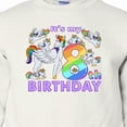 thumbnail image 3 of Inktastic It's My 8th Birthday Unicorn Youth Sweatshirt, 3 of 4