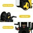 thumbnail image 6 of Ktaxon Electric Pressure Washer 3800 PSI Max 2.6 GPM Power Washer Touch Screen Adjustable Pressure, with 4 Quick Connect Nozzles & Foam Cannon, for Cars, Driveways, Patios, Home and Floor Cleaning, 6 of 17