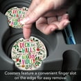 thumbnail image 3 of Thirstystone "Deck The Halls" Single Coaster for Vehicle Cup Holder, 3 of 7