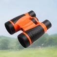 thumbnail image 1 of Binoculares de juguete para niños, binoculares , telescopio educativo portátil para exploración científica, regalos del Día de San Valentín naranja, 1 of 10