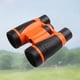 thumbnail image 1 of Binoculares de juguete para niños, binoculares , telescopio educativo portátil para exploración científica, regalos del Día de San Valentín naranja, 1 of 10