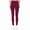 Red, variant on Wyobmus Slim Fit Leggings for Women Non See Through Workout High Waisted Tummy Control Tights Yoga Pants Navy