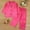 Z12-Hot Pink, variant on Girls Silk Pajamas Toddler Girls Long Sleeve Valentine 's Day Heart Print Tops And Pants Outfits Clothes Set 2 Piece Pjs For Boys Kids Gifts