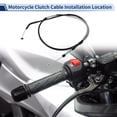 thumbnail image 3 of Unique Bargains Motorcycle Clutch Cable Motorbike Clutch Cable No.540111424 for Kawasaki 1000 Z 1000 A 2003-2006 1 Pc, 3 of 6