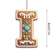 thumbnail image 3 of Adorno colgante del árbol de Navidad con 26 letras, 8CM I, Característica: Adorno colgante del árbol de Navidad con 26 letras, Adornos de Navidad personalizados DIY, Decoración de Navidad, Decoración, 3 of 5