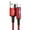 red, variant on Type C Cable Fast Charging Cord Nylon Braided Charger Usb Cable Lot Y6 T9B9