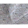thumbnail image 3 of Ambesonne Art Deco Quilted Coverlet 2 Pcs, Curlicue Boho Jumble Art, Twin Size, Warm Taupe Lilac, 3 of 4