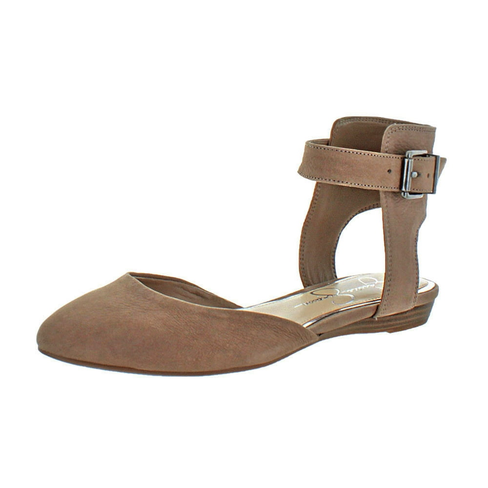 jessica simpson flats with ankle strap