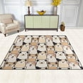 thumbnail image 3 of Dreamtimes Lightweight Soft Area Rugs 63 x 48 in, Dogs with Bones Floor Mat for Kids Playing Room Hardwood Floor Living Room Nursery Rugs, 5'3" x 4', 3 of 6
