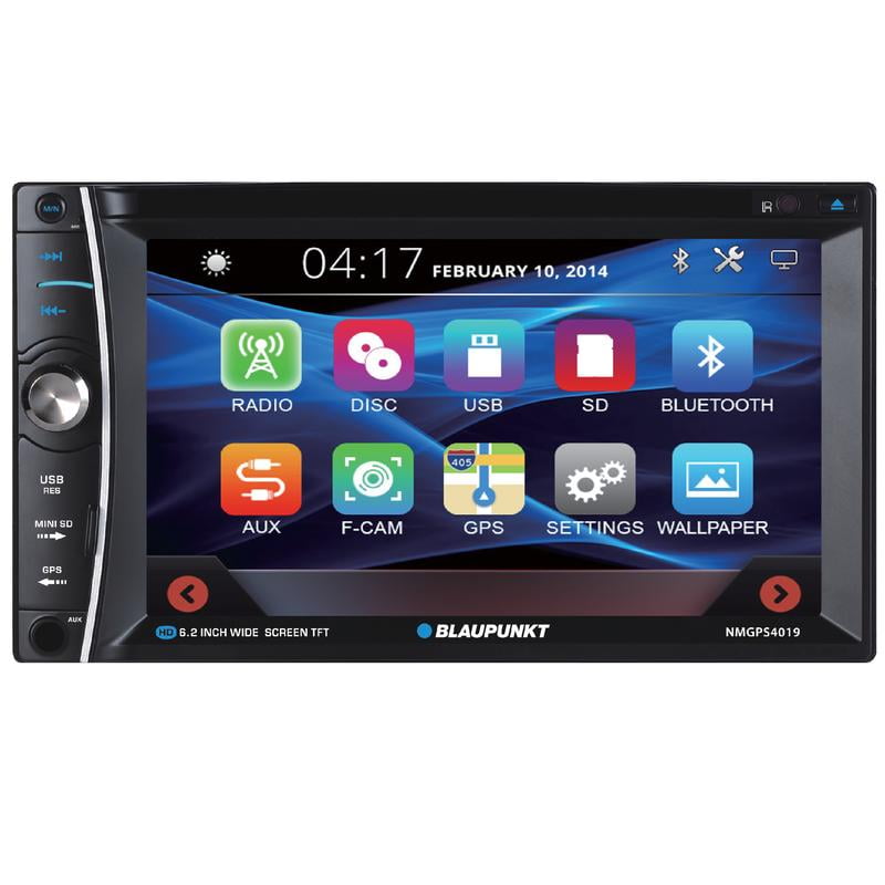 Blaupunkt 6.2" InDash Touch Screen Navigation Receiver NMGPS4019