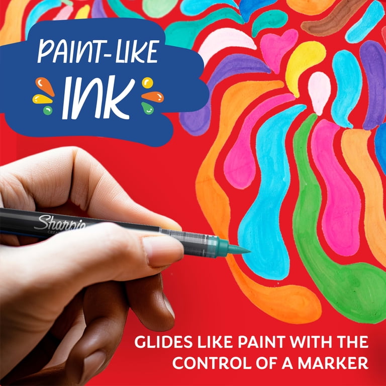 Sharpie Creative Markers, Water-Based Acrylic, 12-Pack photo 6