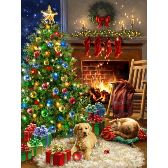Springbok 500 Piece Christmas Morning Jigsaw Puzzle for Adults - Made in USA
