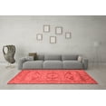 thumbnail image 3 of Ahgly Company Indoor Rectangle Oriental Red Industrial Area Rugs, 6' x 9', 3 of 4