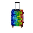 thumbnail image 4 of ATM Luggage Multi Color 3-D Rainbow Four Wheels 2 Pc Hardside Luggage Set, 4 of 10