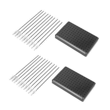 

9 x 14 Holes Painting Stand Base with 20Pcs Metal Alligator Clip Stick Modeling Tool Set Toys Hobbies Accessories