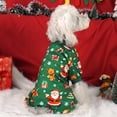 thumbnail image 3 of Pijamas para perros XPUDAC, paquete de 4 estampados navideños, tamaño XL, 3 of 5
