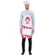 thumbnail image 2 of Conjunto de delantales para adultos, disfraz de chef de Dress Up America, 2 of 5