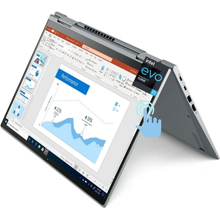 Lenovo ThinkPad X1 Yoga Gen 6, 2 in 1 Touch Laptop, 14" WUXGA IPS Display, Core i7-1185G7 Processor, 32 GB RAM 1 TB SSD, WiFi 6 Bluetooth Webcam Fingerprint, Win 11 Pro