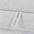 thumbnail image 6 of Baxton Studio Sabriel Modern Light Gray Fabric Convertible Sleeper Ottoman, 6 of 6