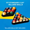 thumbnail image 4 of GSE Games & Sports Expert Black Plastic Billiard Ball Rack. 8 Ball Triangle & 9 Ball Diamond Pool Ball Rack for 2-1/4" Pool Balls, 4 of 8