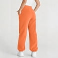 thumbnail image 6 of Levmjia Womens Casual Pants Straight Leg Sweatpants Drawstring Elastic Waist With Pockets Soft Comfortable Solid Color For Daily Wear Home Autumn and Winter, 6 of 8