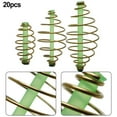 thumbnail image 3 of 20Pcs Carp Fishing Spring Feeder Fishing Bait Cage Spring Lure Inline Hanging, 3 of 4
