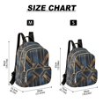 thumbnail image 2 of FORMRS Mini Backpack Purse for Women Travel Daypack Casual Shoulder Bag, Elegant Geometric Pattern, 2 of 7