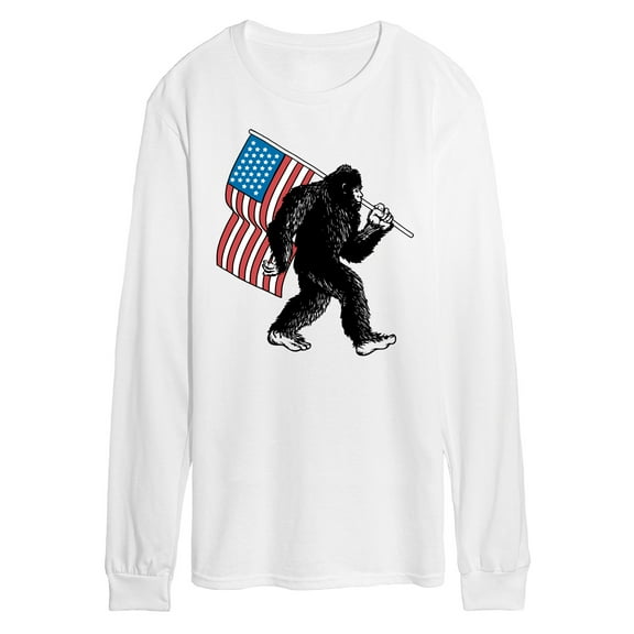 Instant Message - Sasquatch USA - Men's Long Sleeve T-Shirt