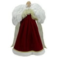 thumbnail image 5 of Northlight 18" Red and Gold Angel in a Dress Christmas Tree Topper - Unlit, 5 of 5