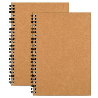 Premium Photo  Blank paper notebook on brown wooden table