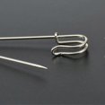 thumbnail image 3 of 30pcs Large Heavy Duty Safety Pins - Silver 3 Inch Blanket Pins Stainless Steel Wire, 3 of 4