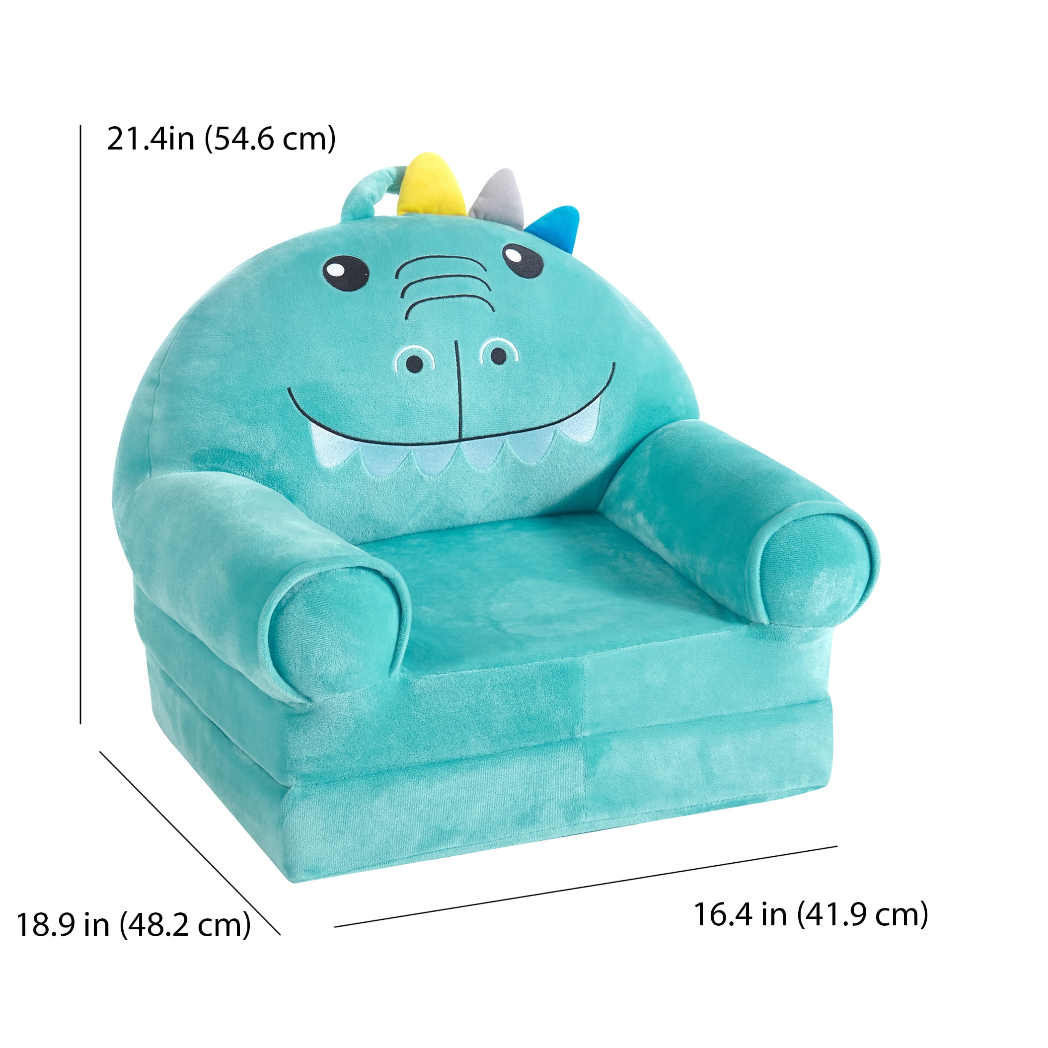 Little Nest Dino Flip Out 2-in-1 Toddler Chair