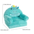 thumbnail image 2 of Little Nest Dino Flip Out 2-in-1 Toddler Chair, 2 of 10