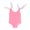 Pink, variant on IROINNID Toddler Girls Sleeveless Solid Color Backless Cute Swimsuit
