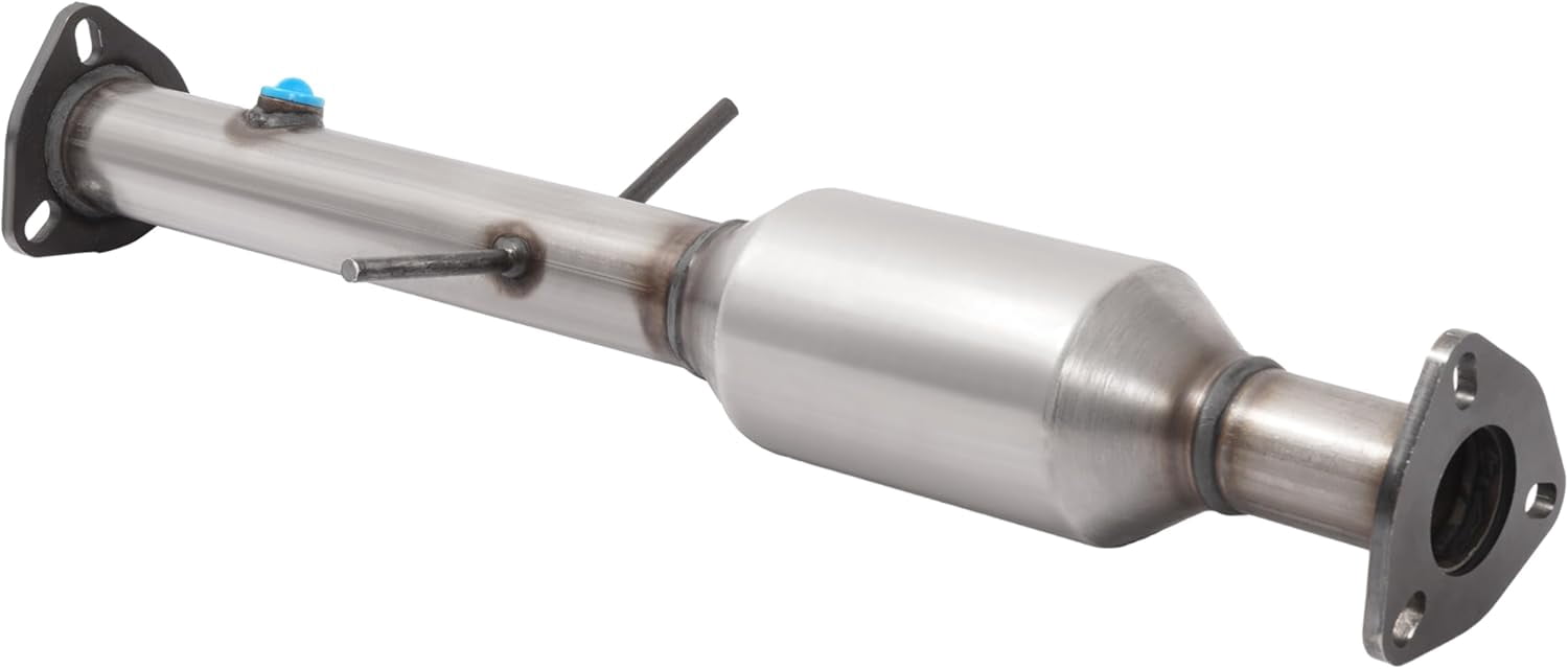 Kojem Rear Catalytic Converter for 1996-2003 Chevrolet S10 Pickup GMC Sonoma Isuzu Hombre 2.2L Silvery 409 Stainless Steel